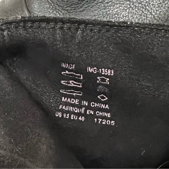 Taos Black Addition Leather Ankle Boot Size 9.5 - Picture 11 of 12